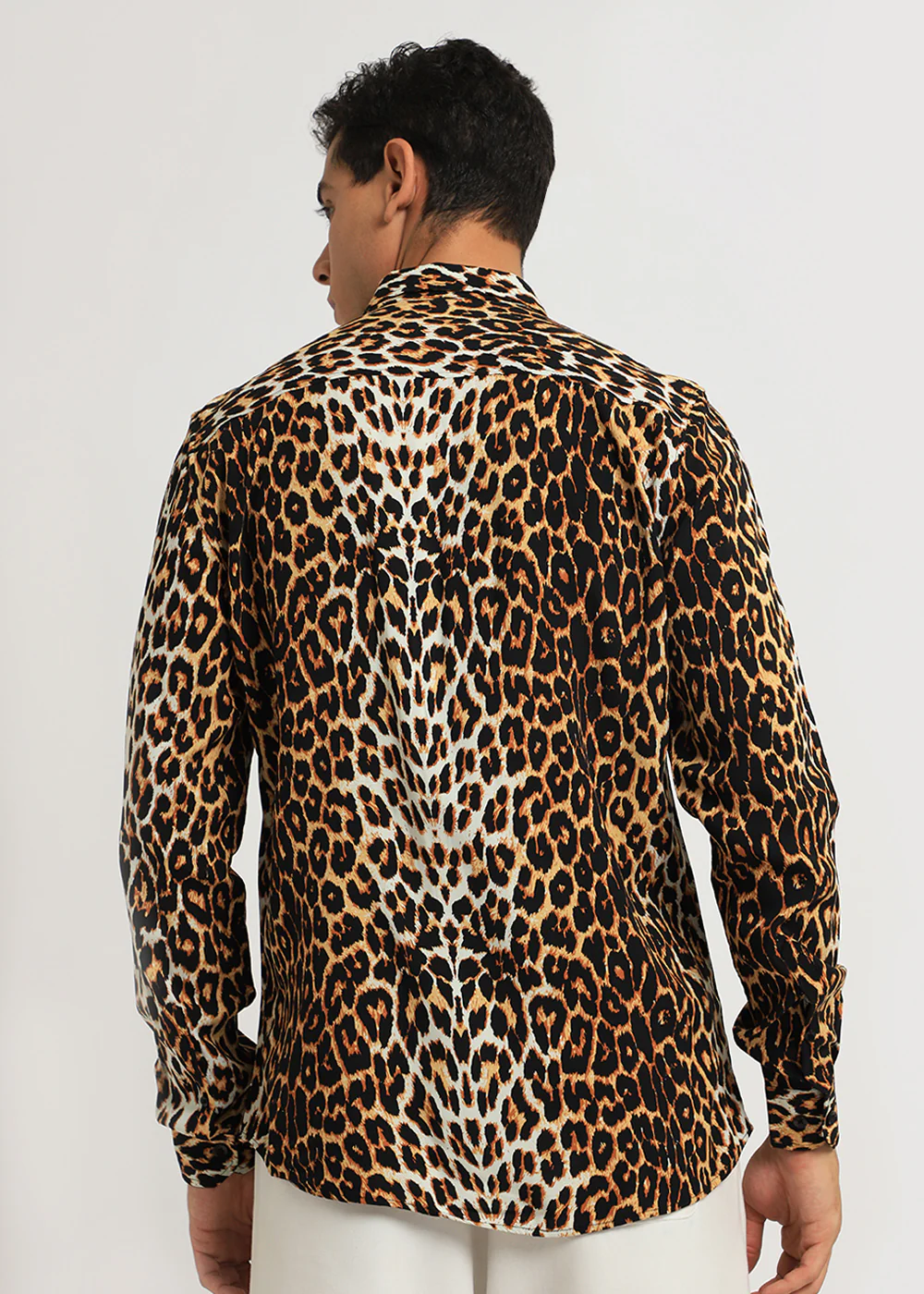 Leopard Print Full sleeve shirt - Image 5